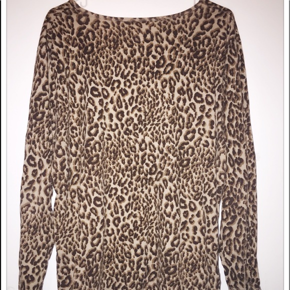 JMS Leopard Print Top - Picture 3 of 4